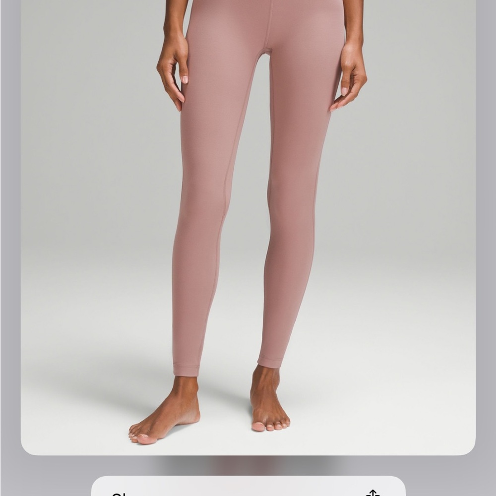 Lululemon Mauve Align Leggings